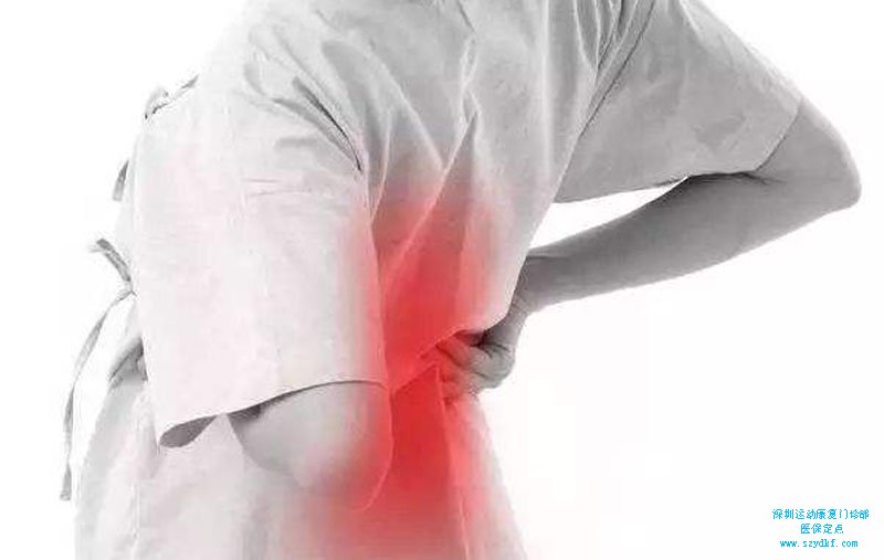 腰骶关节炎-腰部疼痛3周