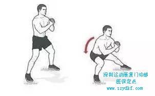平衡箭步蹲